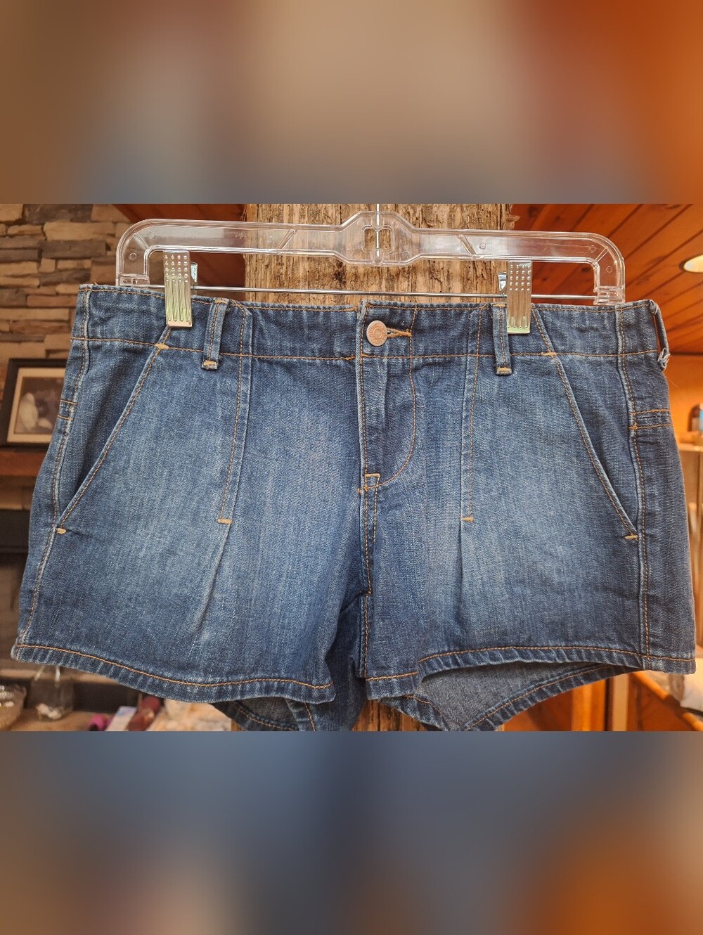 Denim Women’s Casual Shorts - Blue Sz 4 By Old Navy